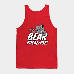 BEARPOCALYPSE! Robot Bear Tank Top